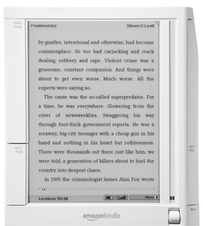 Amazon Kindle easy to read screen